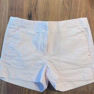 Girls Crewcuts seersucker shorts size 10